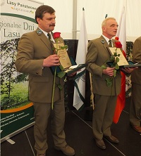 Kordelas Leśnika Polskiego podczas Regionalnych Dni Lasu